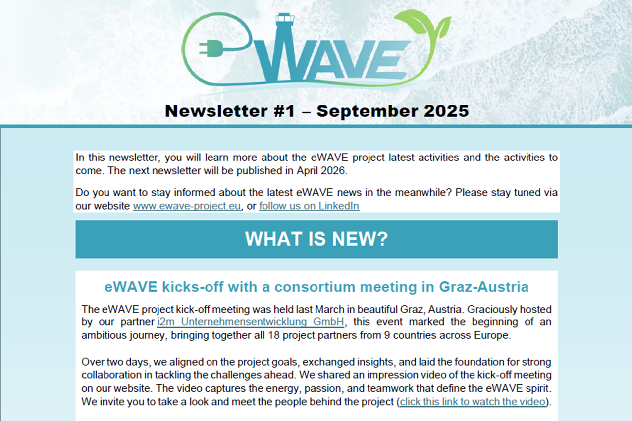 Newsletter #1 – September 2025